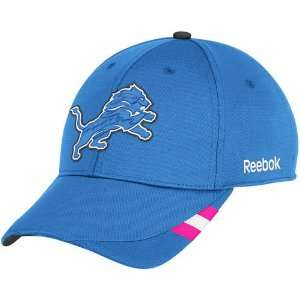Reebok Detroit Lions Breast Cancer Awareness Coaches Structured 