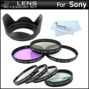 55mm Bundle Lens Accessory Kit For Sony a55 a33 a35 SLR  