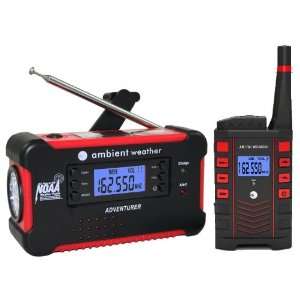  Ambient Weather WR 111 090 KIT Weather Alert Radio Combo 