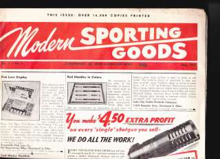 May 1950 Modern Sporting Goods Catalog (shotguns, fishing lures 