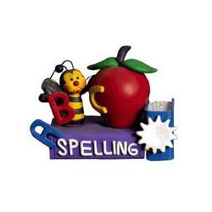  2076 ABC Spelling Bee Personalized Christmas Table topper 