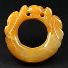 Dragon Roar Mouth Amulet Red Pendant 100% Untreated Natural Chinese 