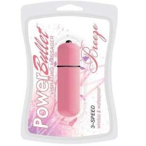   Power Bullet Breeze Pink and 2 pack of Pink Silicone Lubricant 3.3 oz