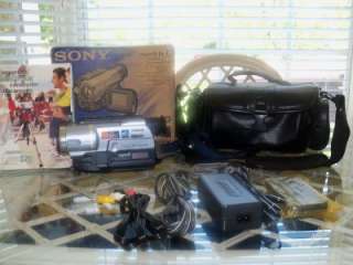 Sony DCR TRV140 Digital8 Camcorder with 2.5 LCD, Video Light & USB 