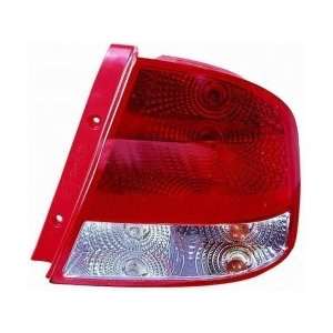 Sherman CCC602 190l Left Tail Lamp Assembly 2004 2006 Chevrolet Aveo 