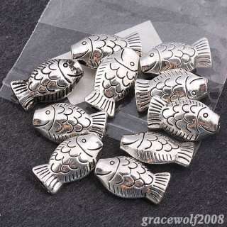   style spacer beads jewelry Tibetan Silver Charms findings ZB23  