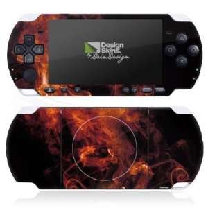  Design Skins for Sony PSP 3004 Slim & Lite   Flames 