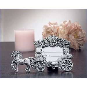   Coach Shaped Poly Resin Place Card Frame   Wedding Party Favors: Home