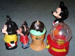 DISNEY vintage MICKEY MOUSE lot toys wind up, Illco +++  