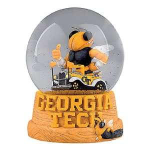 Treasures Georgia Tech Yellow Jackets Musical Snow Globe  