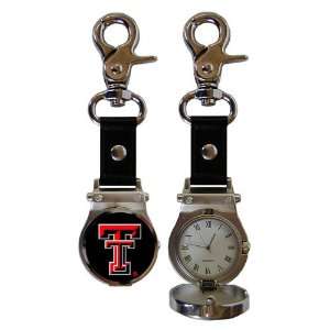Texas Tech Red Raiders NCAA Photodome Clip On Watch:  