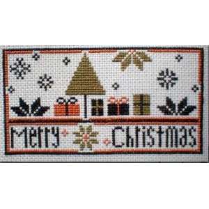  Merry Christmas   Cross Stitch Pattern Arts, Crafts 