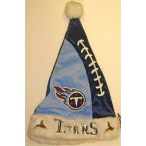  Tennessee Titans Plush Santa Hat: Sports & Outdoors