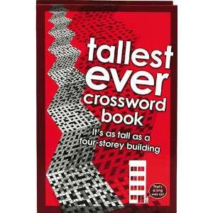  Tallest Crossword Book