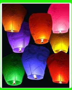   Cylinder Sky Chinese Lanterns wish for Xmas Party Wedding Birthday Hot
