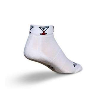  SockGuy Channel Air 1in Martini Cycling/Running Socks 