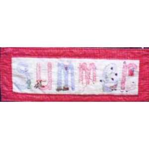 PTS31 Summer Stitchery Banner Pattern by Calico Cat Patterns & Designs 