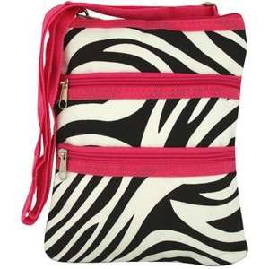   with Fuchsia Pink Trim Hipster Crossbody Purse Bag: Everything Else