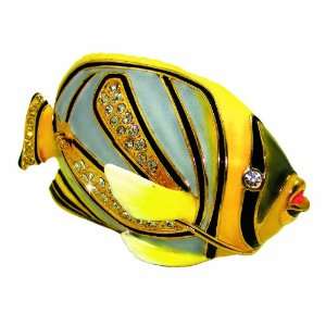  Objet DArt Release #332 Meyers Butterfly Tropical Fish 