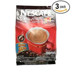 Nescafe 3 in 1 Instant Coffee 30x19 5g (Pack of 3)  