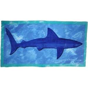 Montauk Blue Shark Beach Towel