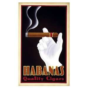  Habanas Quality Cigars   Poster by Steve Forney (13x19 