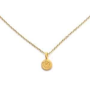  Satya Jewelry Gold Plate Delicate Flower Lotus Necklace Jewelry