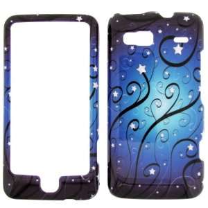  T MOBILE G2 BLUE STAR SWIRLS HARD PROTECTOR SNAP ON COVER 