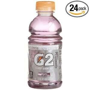 Gatorade G2 Sports Drink, Grape, Low Calorie, 12 Ounce Bottles (Pack 