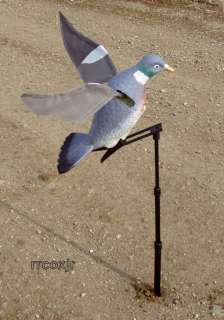   BY EXPEDITE MOTORIZED FLAPPING MOTION WOOD PIGEON AIR DOVE DECOY NEW