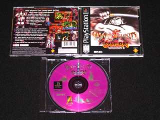 Samurai Shodown III 3 Blades of Blood Playstation PS1  