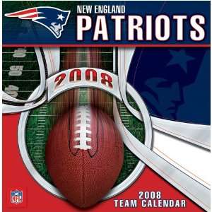   New England Patriots 2008 NFL Box Calendar: Sports & Outdoors