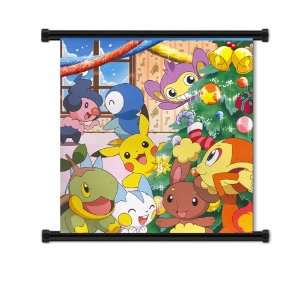  Pokemon Anime Fabric Wall Scroll Poster (32x32) Inches 