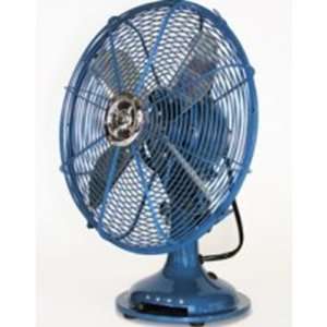  Electric Fan Blue Large 3 speed oscillating