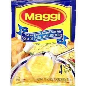 Maggi Chicken Flavor Soup Mix With Seashell Pasta, 2.11 oz