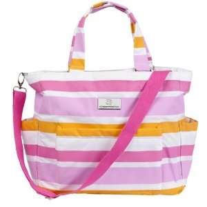  Diaper Bag Stripe Pink by Elegant Baby: Toys & Games