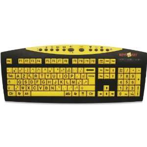  Large Print European French AZERTY Computer Keyboard for 
