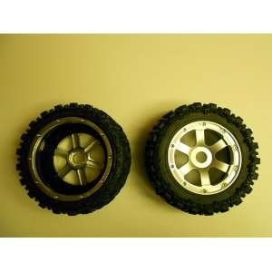 Billet Alluminum/polymer 3 Pc Wheel Kit for the Baja 5t 5sc Rear and 