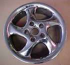 porsche 911 996 986 boxster chrome 18 wheel oem expedited shipping 