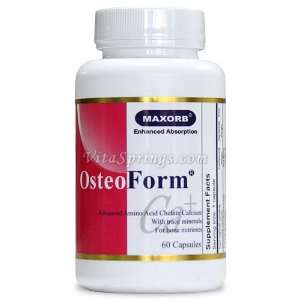  OsteoForm Amino Acid Calcium, 60 Capsules, Maxorb Health 