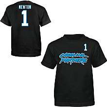 Carolina Panthers Cam Newton Youth (8 20) Name & Number T Shirt 