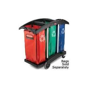   Commercial C Triple Bag Cleaning Cart 1 EA RCP9T92: Office Products