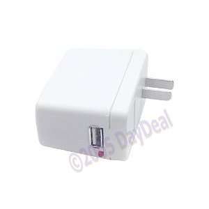  USB White Travel/Home Charger Adapter Electronics