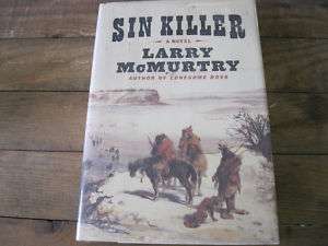 2002 Sin Killer/signed Larry McMurtry/1st edition/HBDJ  