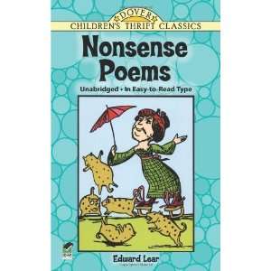  Nonsense Poems (Dover Childrens Thrift Classics 