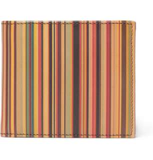 Paul Smith Shoes & Accessories Striped Leather Wallet  MR PORTER