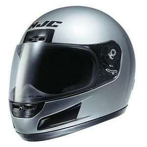  HJC CS 12 CS12 SILVER SIZE:XSM MOTORCYCLE Full Face Helmet 