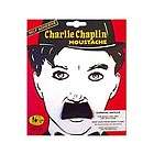 CHARLIE CHAPLIN moustache tash fancy dress costume accessory black