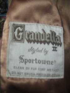 Faux Mink Jacket size 14 ? Grandella by Sportowne  