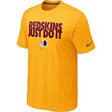 Nike Washington Redskins Just Do It T Shirt   Alternate Color 